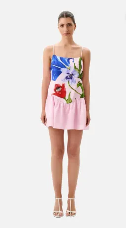 ROAME. - Livia Mini Dress- Elysium Blush Print- Size Medium for rent on The Volte - image 1