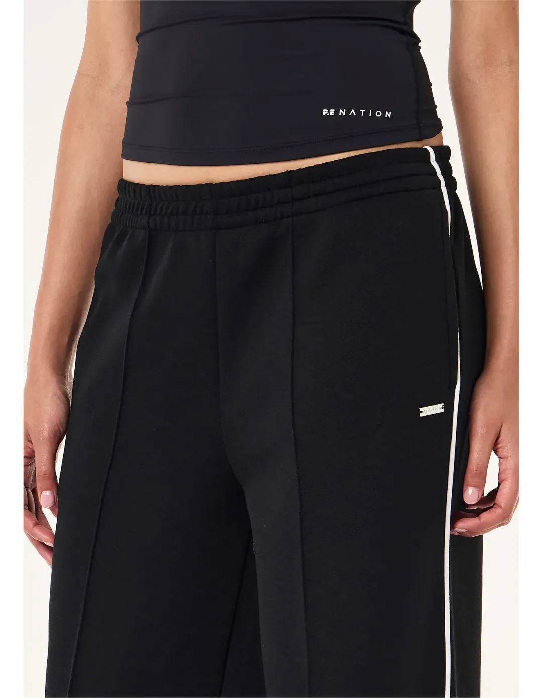 P.E Nation Black Optic White Shorts M for rent on The Volte - main image