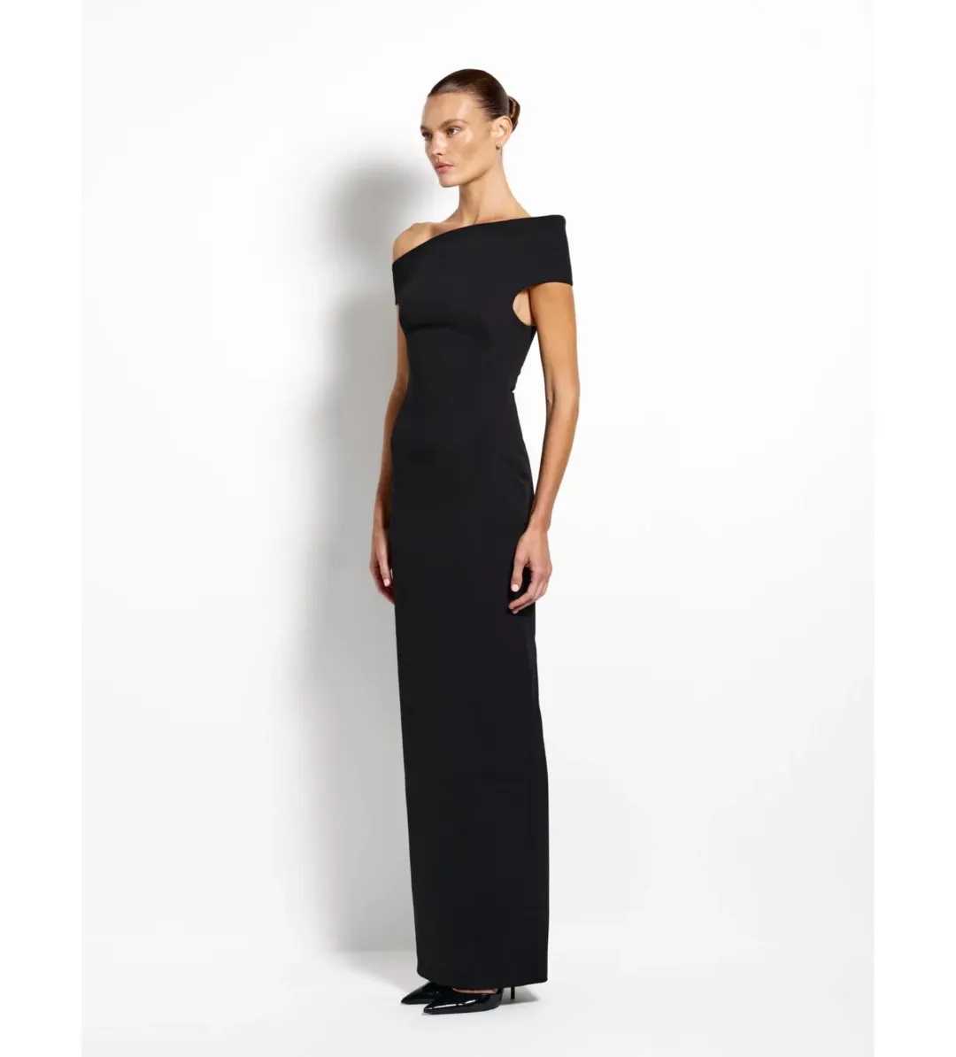 Effie Kats Hayes Gown Black Size 10 for rent on The Volte - main image