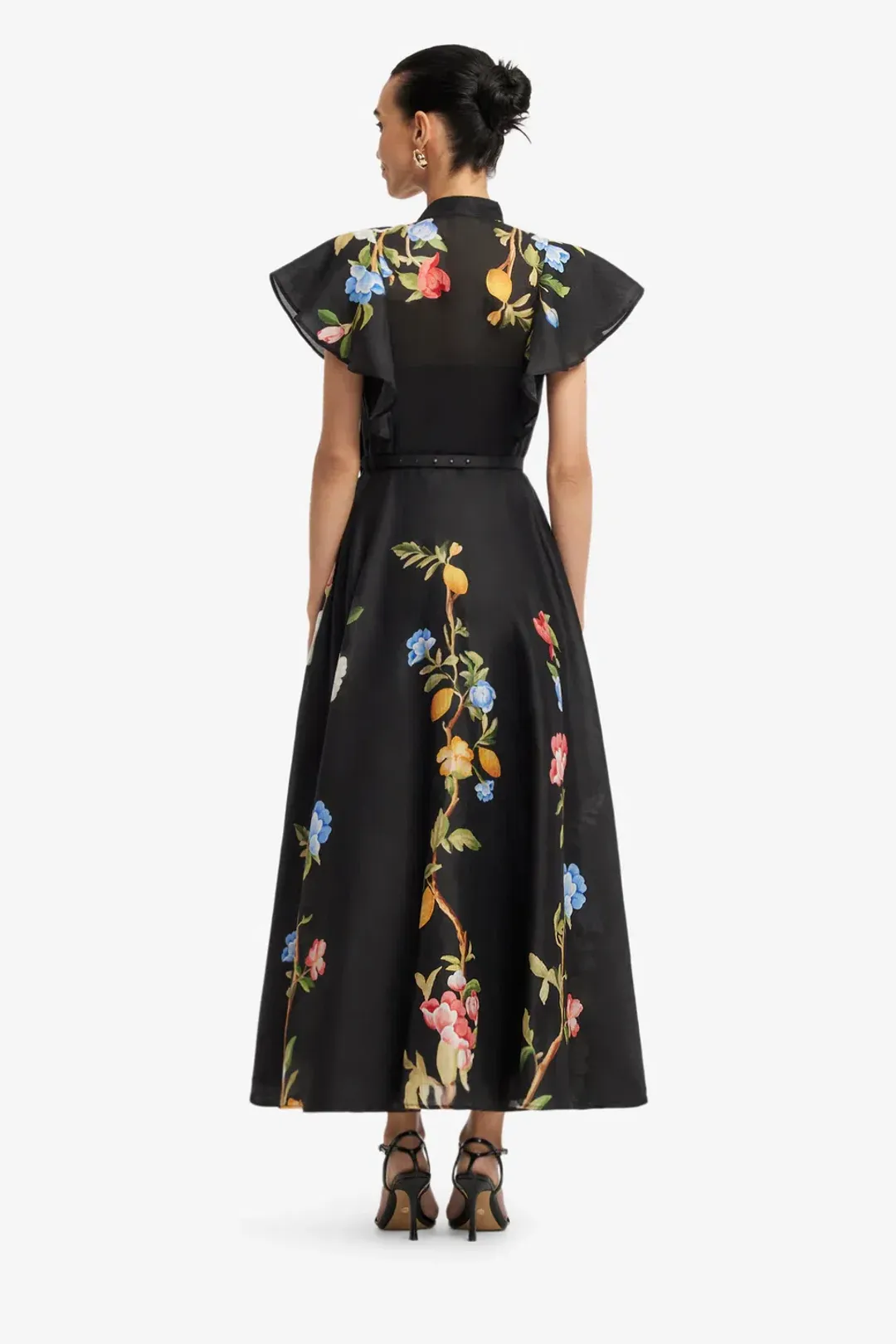 Leo Lin Elsie Flutter Sleeve Vine 10 for rent on The Volte - main image