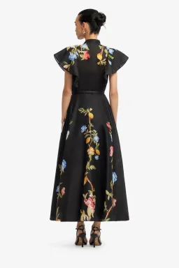 Leo Lin Elsie Flutter Sleeve Vine 10 for rent on The Volte - image 2