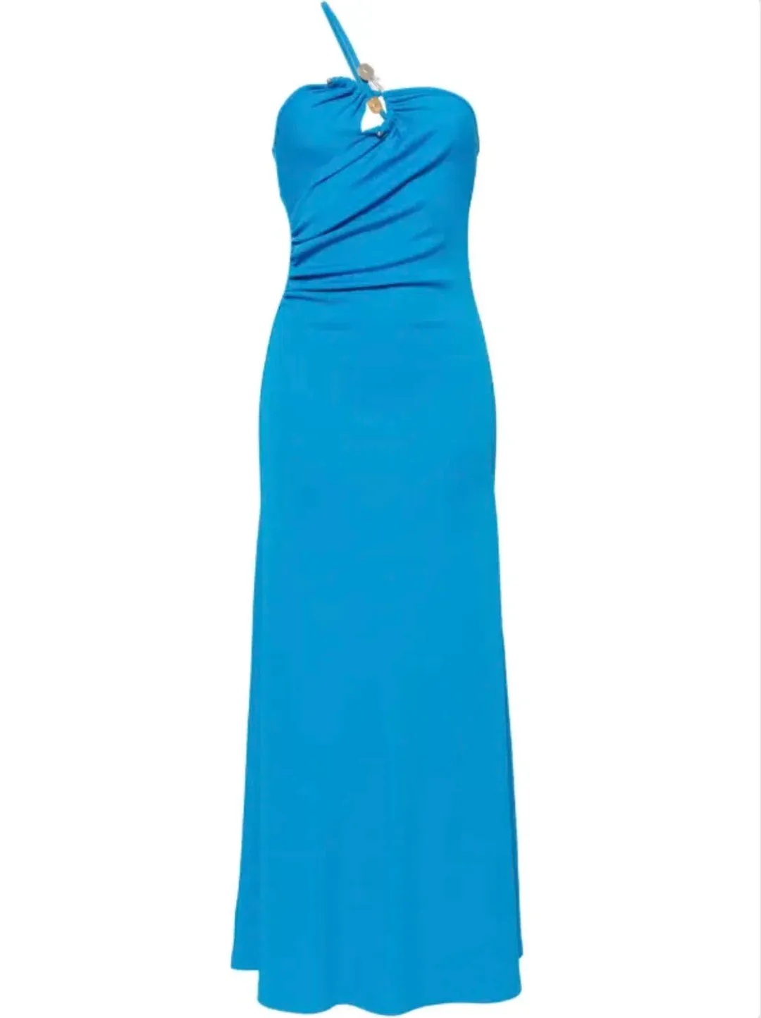 Christopher Esber Boston Blue Concave Stone Cami Dress - Size 6 AU for rent on The Volte - main image