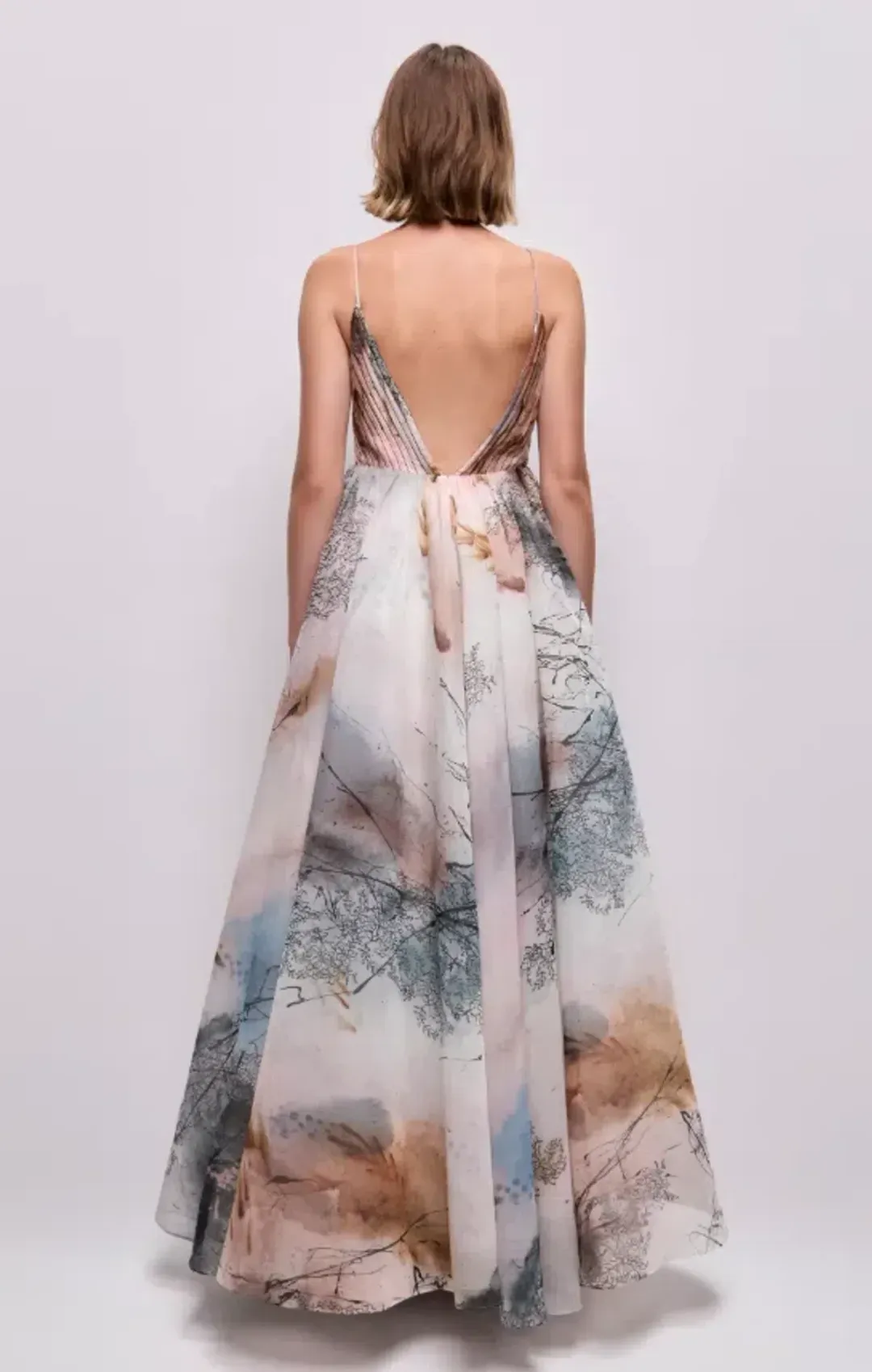 Aje Avery Gown Aria Natura for rent on The Volte - main image