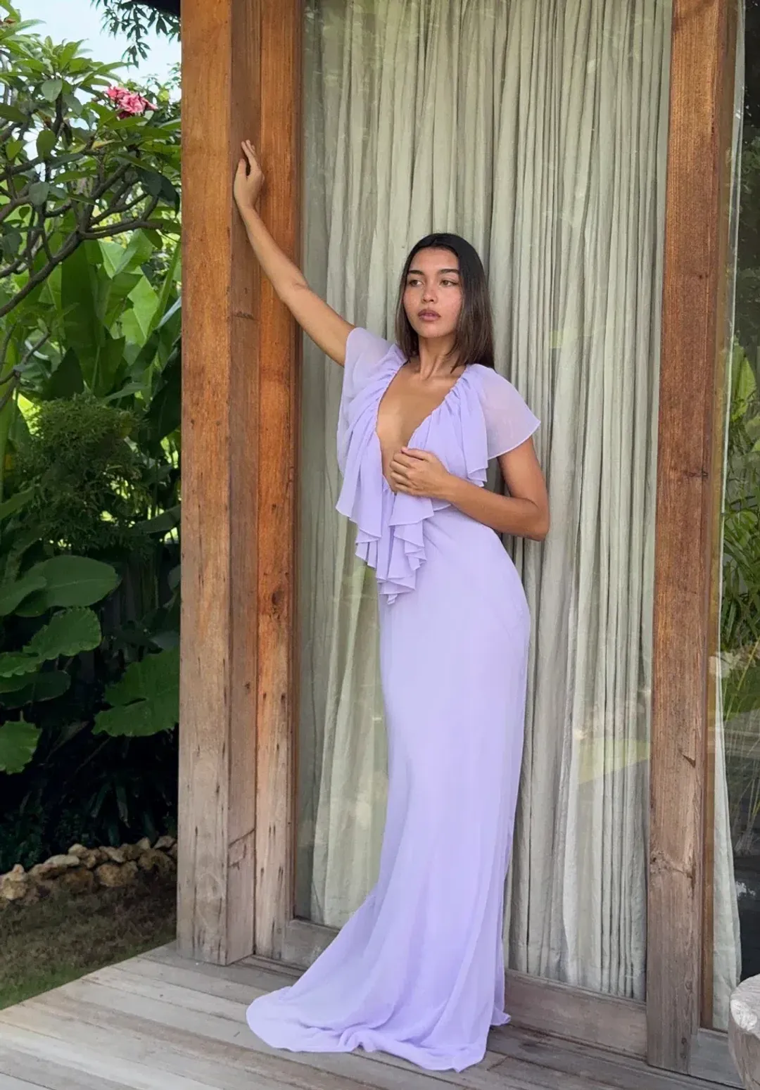 Ance Gria Clover Gown for rent on The Volte - main image