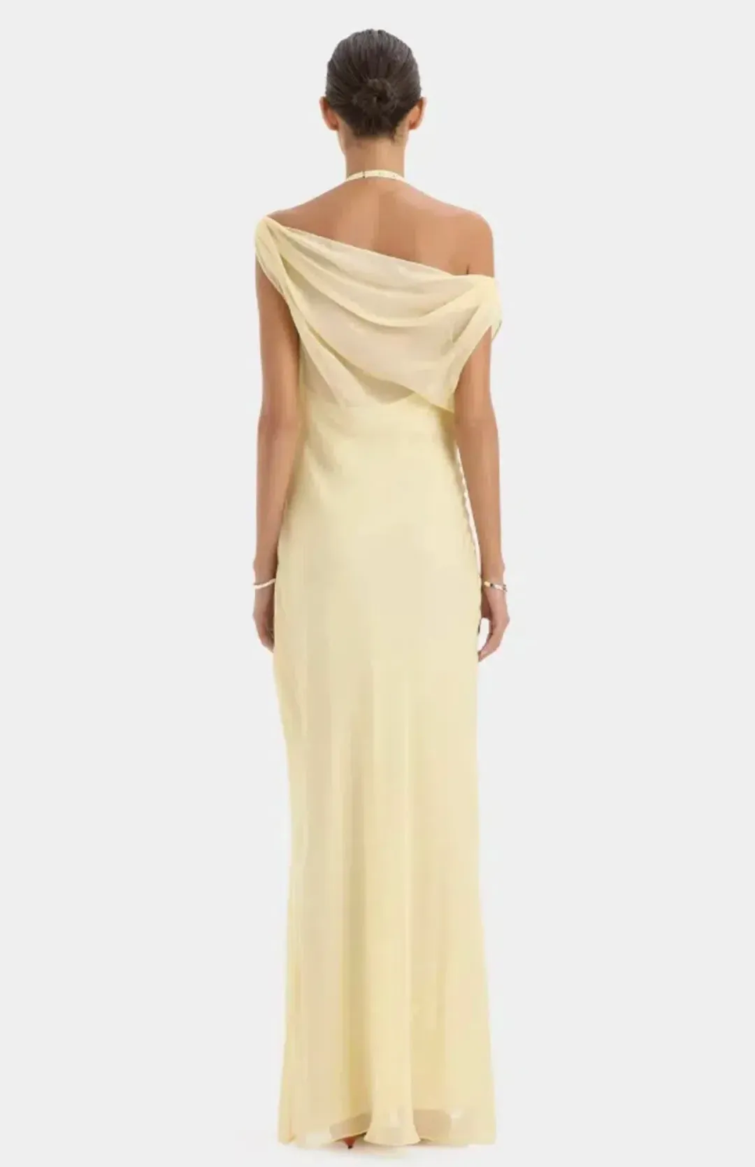Sir the Label Strobe Gown Butter Size 3 (12) for rent on The Volte - main image