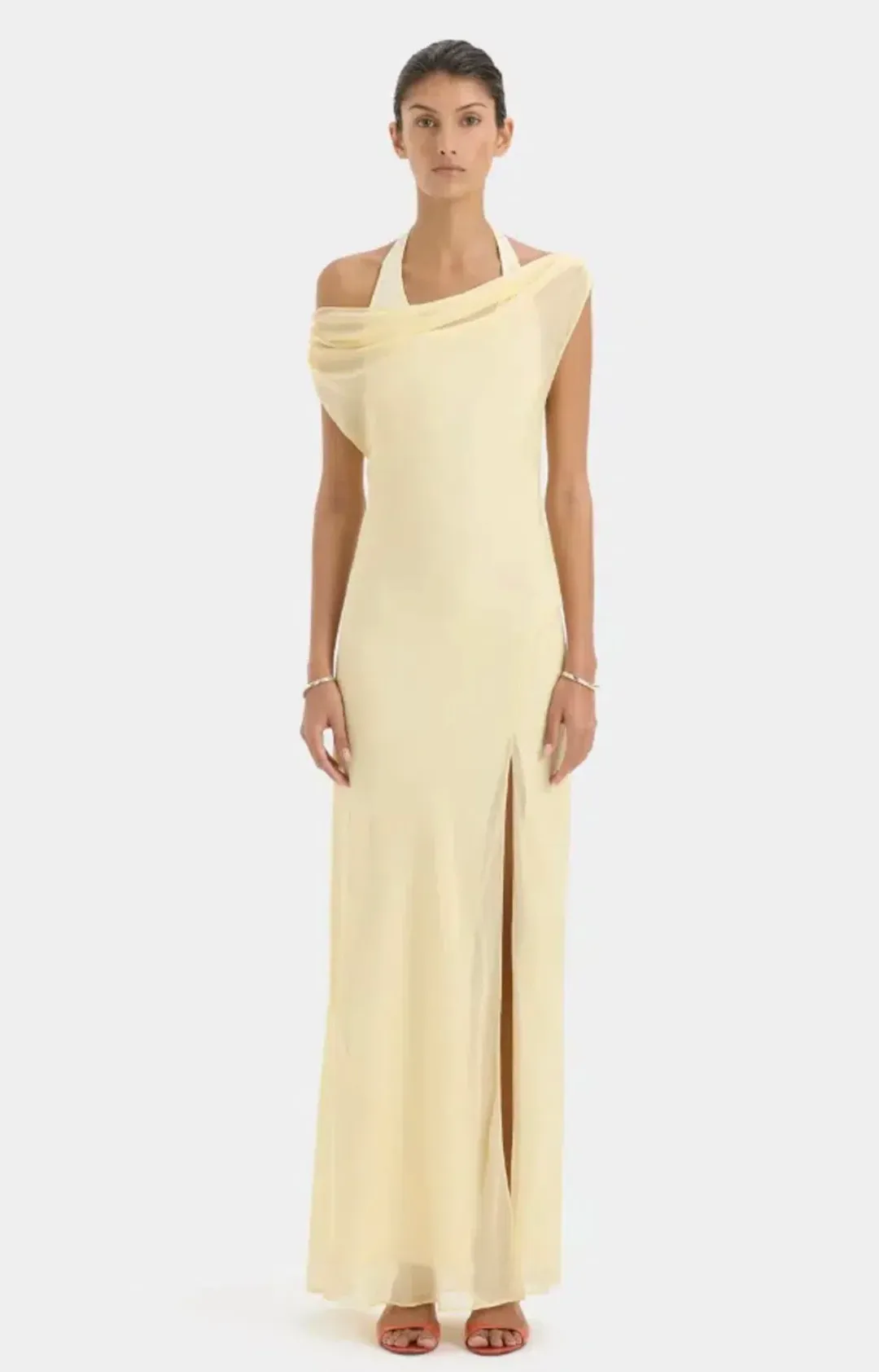 Sir the Label Strobe Gown Butter Size 3 (12) for rent on The Volte - main image