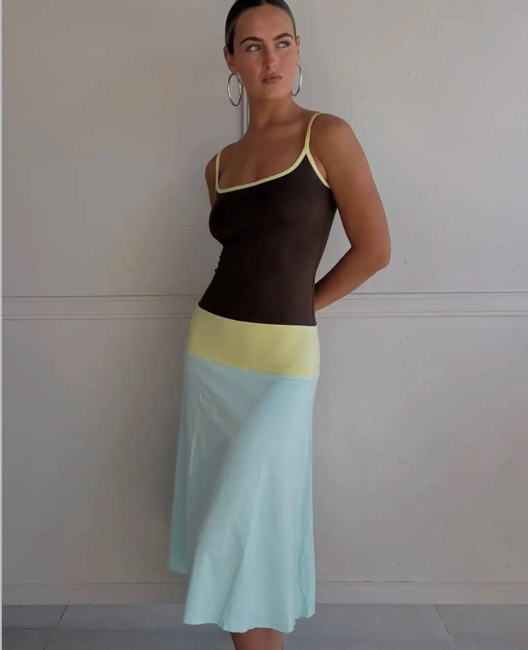 Blanch Wear Lucy Midi Dress  for rent on The Volte - main image
