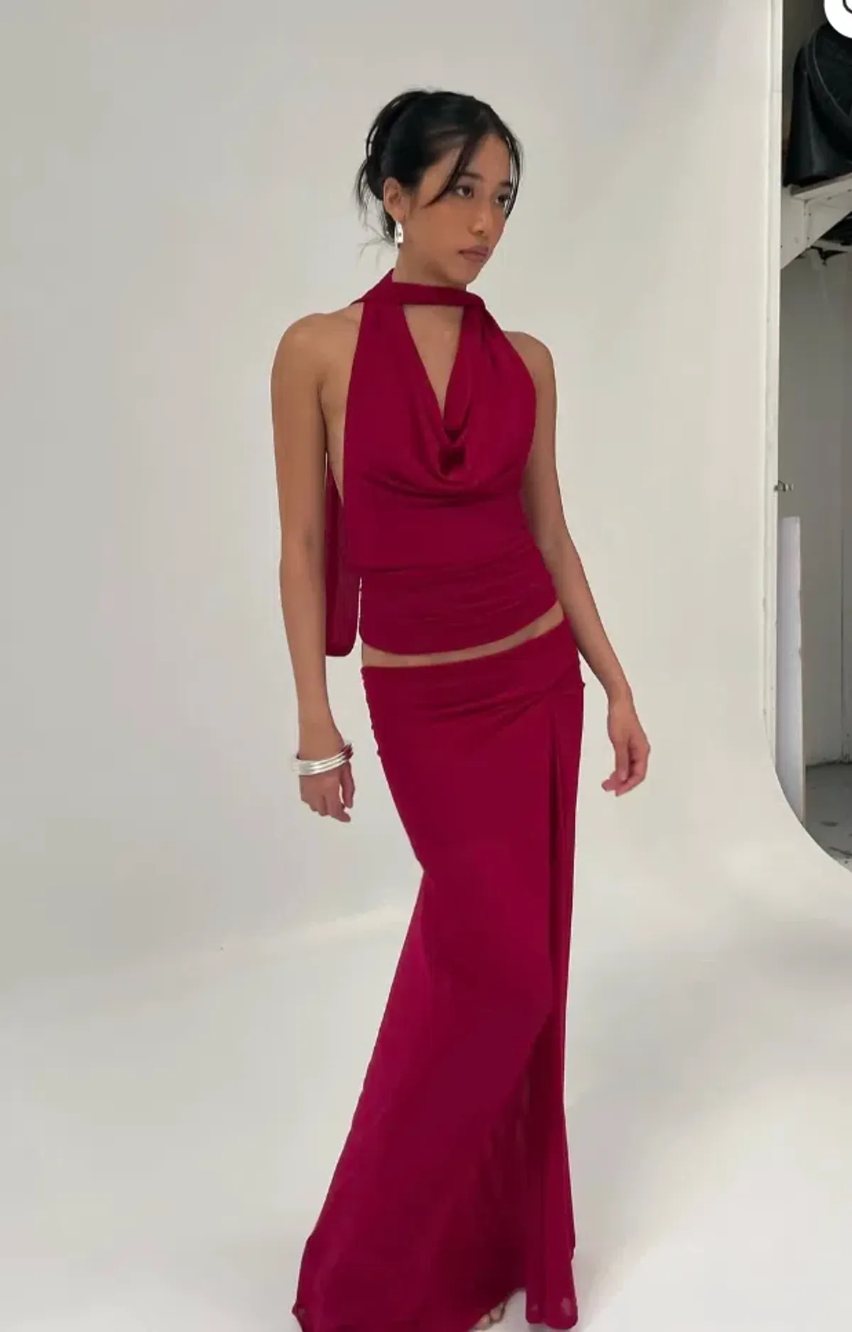 Ance Gria Prim Set Raspberry Size S / 8 for rent on The Volte - main image