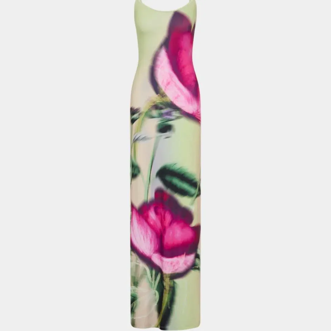 With harper lu lime lily maxi dress in L for rent on The Volte - main image