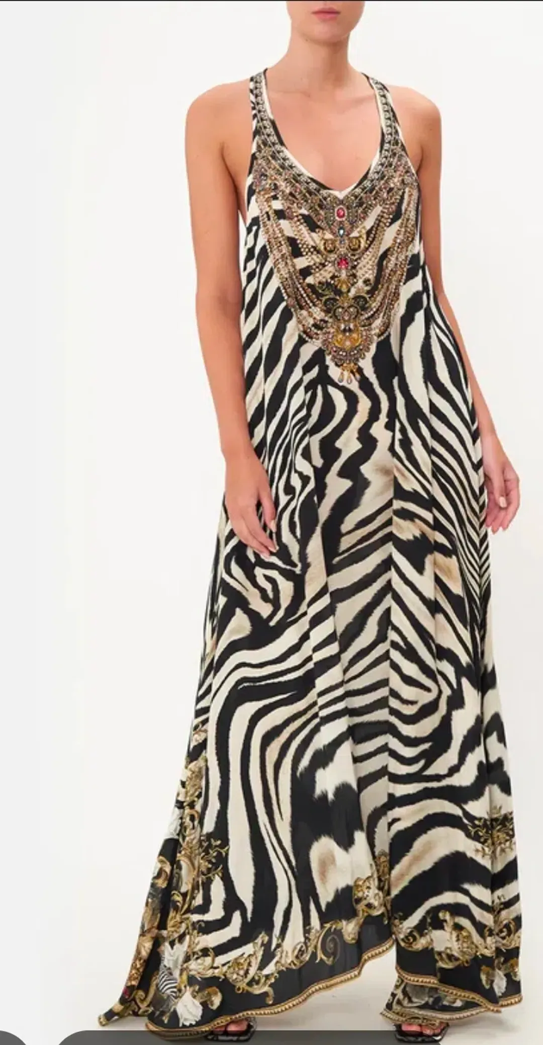 Camilla Earn your stripes racerback dress.  Size M for rent on The Volte - main image