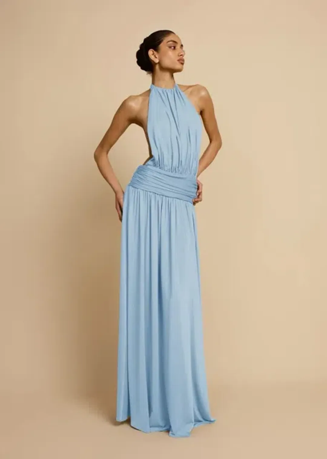 ARCINA ORI SANTINA DRESS SKY BLUE SIZE 8 (S) for rent on The Volte - main image