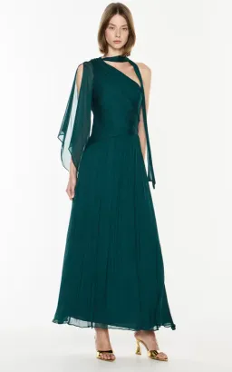 Manning Cartell Love Language Dress Emerald Green Size 6 for rent on The Volte - image 1