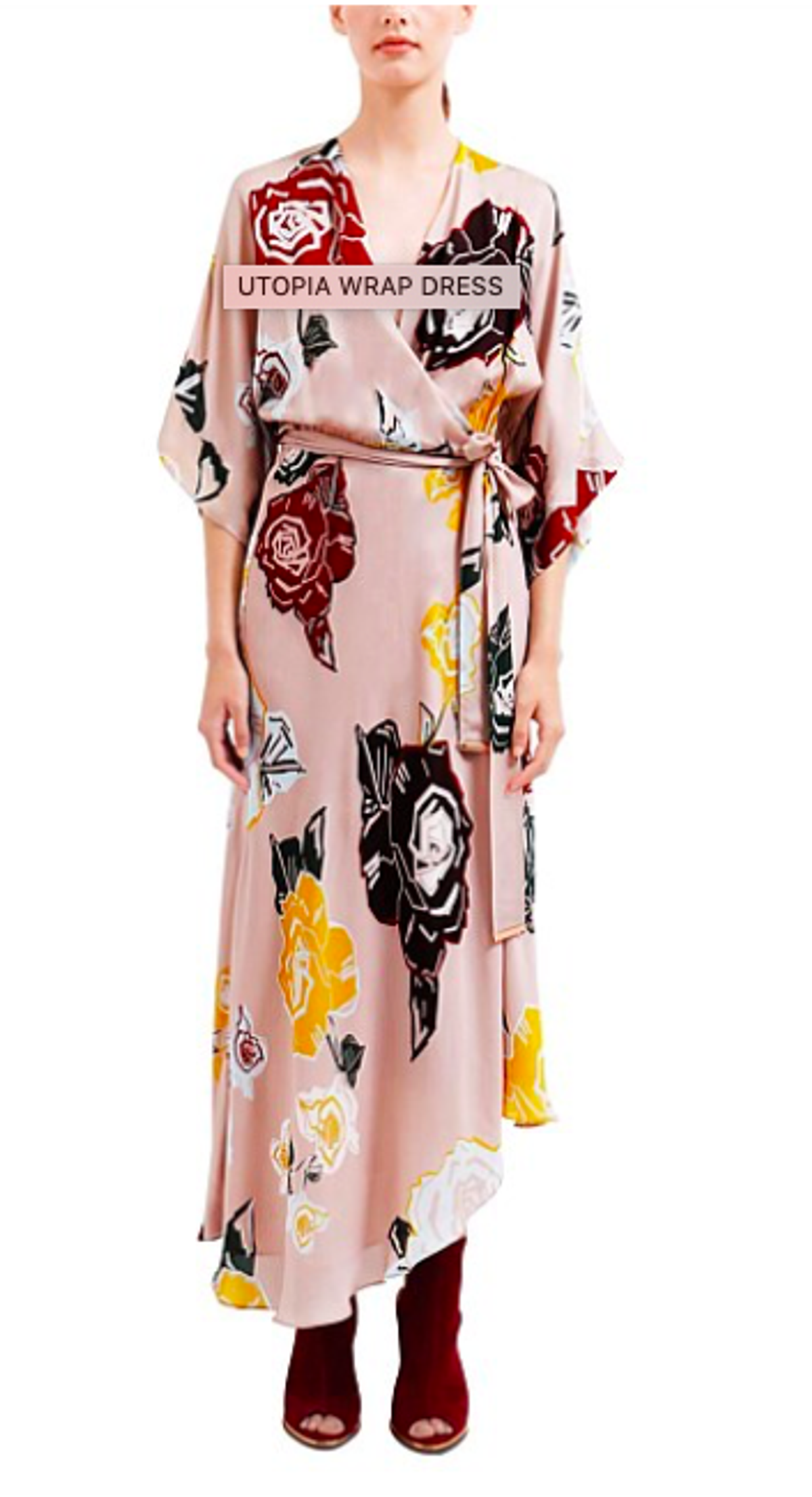 Ginger and Smart Utopia Wrap Dress Size 10 for rent on The Volte - main image