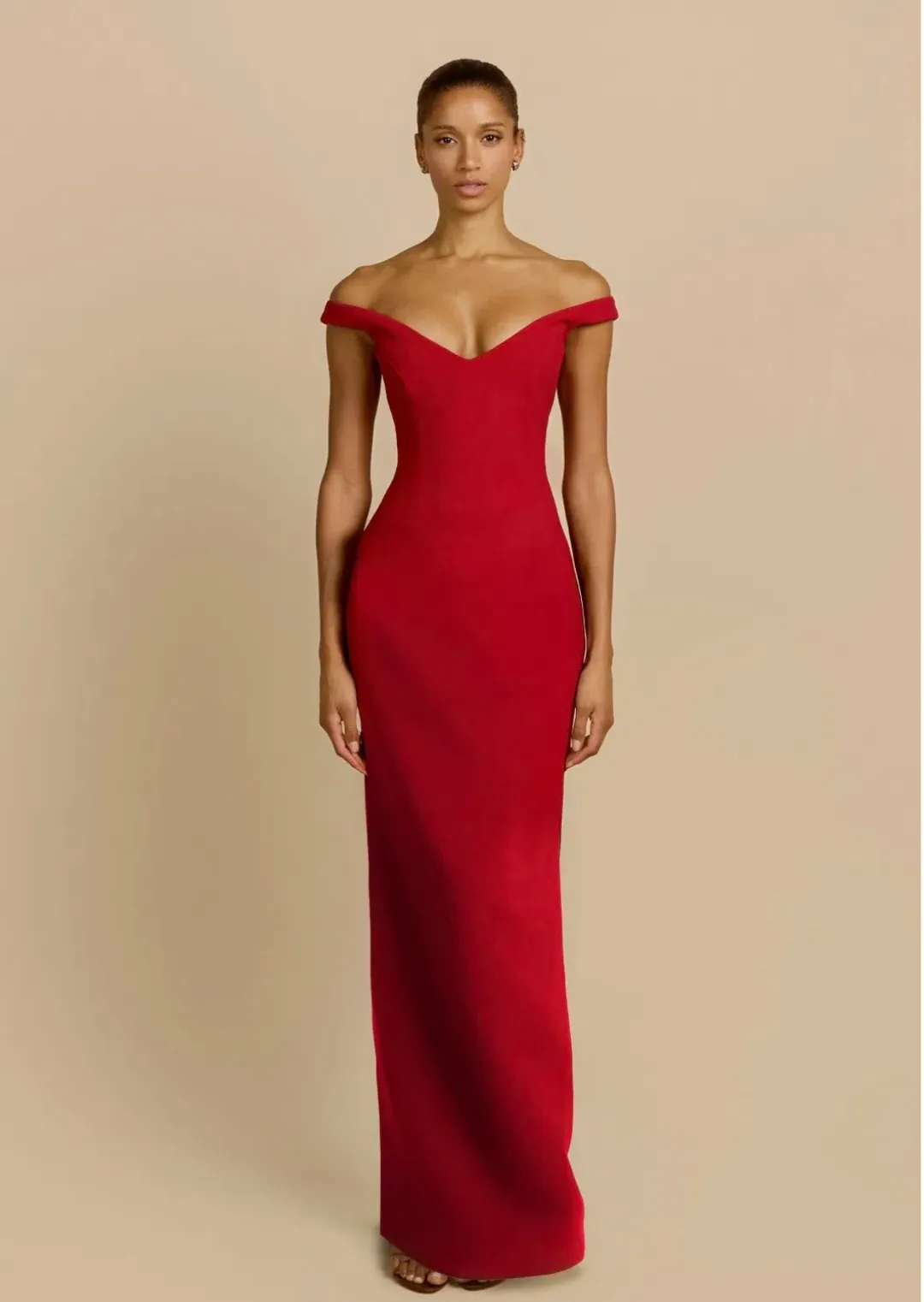 Arcina Ori Red Ellery Gown XS for rent on The Volte - main image