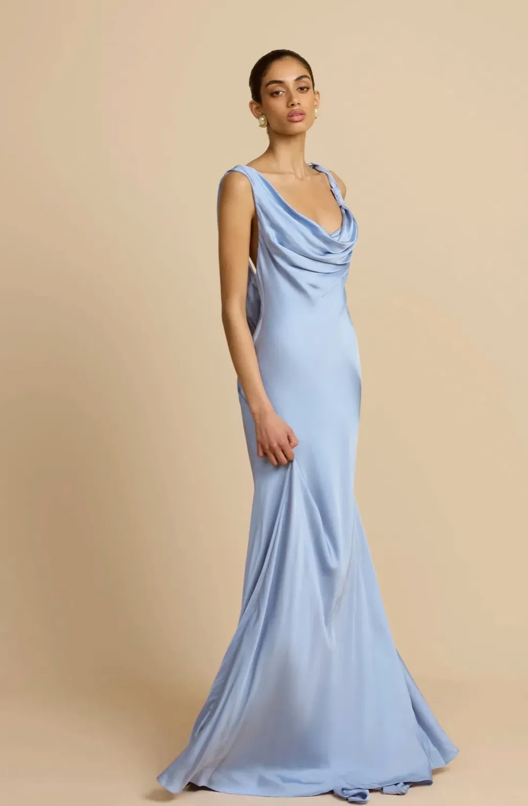 Arcina Ori  Darcy Gown Blue XS for rent on The Volte - main image