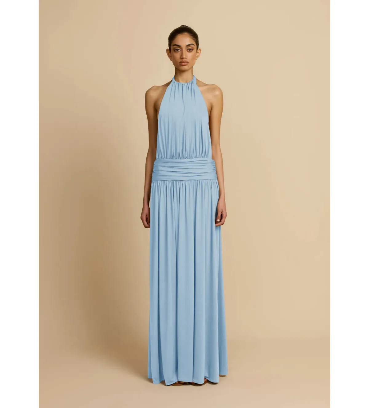 Arcina Ori Santina Maxi Dress in Sky Size 6 for rent on The Volte - main image