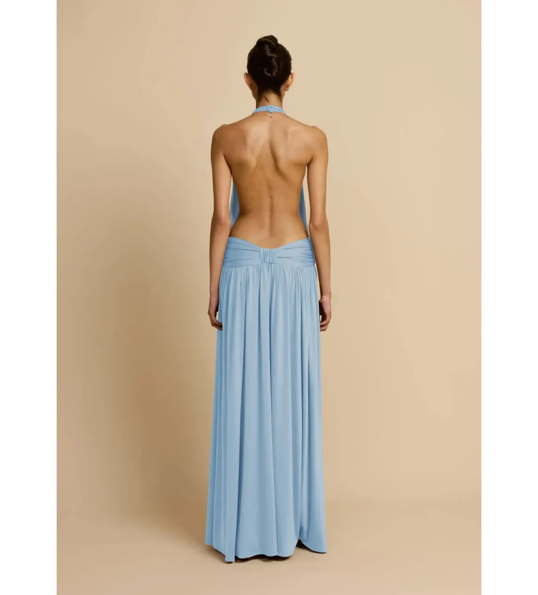 Arcina Ori Santina Maxi Dress in Sky Size 6 for rent on The Volte - main image