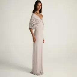 Ance Gria Neve Dress - Grey Size Small for rent on The Volte - image 2
