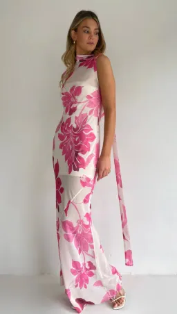 By Nicola Juno Maxi Dress in Potpourri Size 12 for rent on The Volte - image 3