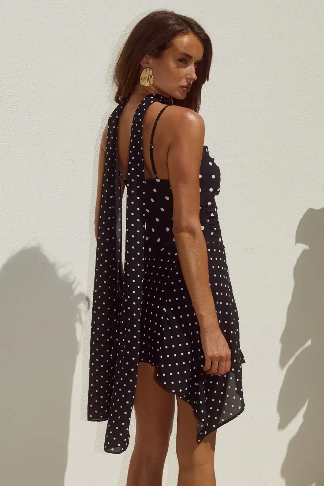 Runaway the Label ALORA SCOOP NECK MINI DRESS - Size 8/S for rent on The Volte - main image