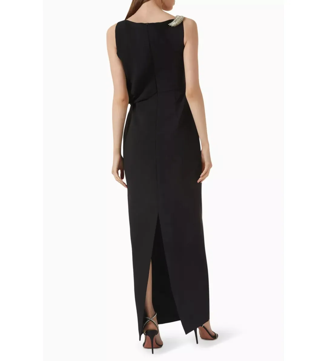 Rachel Gilbert Claudelle Maxi Gown in Black Size 0/AU6 for rent on The Volte - main image