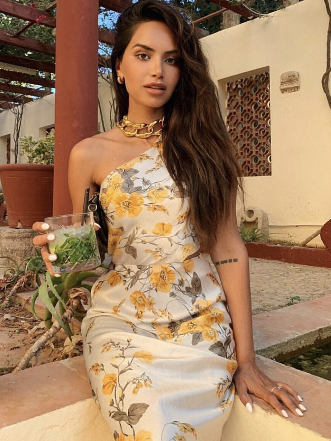 Bec And Bridge Matilde Asym Midi Dress Size 6 for rent on The Volte - main image