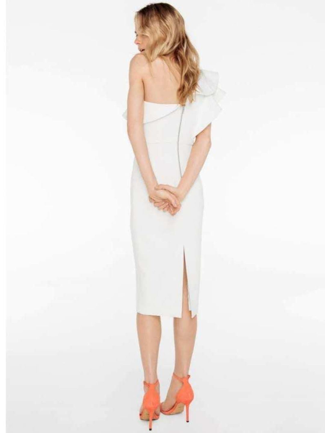 Sheike  Imogen Dress White Size 8 for rent on The Volte - main image