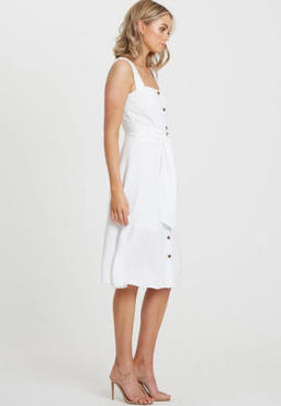 Jessamina Midi Dress size 12 for rent on The Volte - image 3