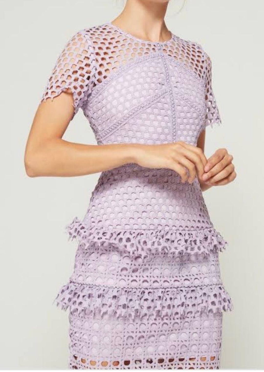 Mossman - The Mirror Image Midi Dress size 12 for rent on The Volte - main image