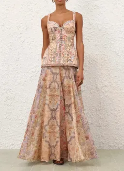 Zimmermann Rebellion Corded Maxi Dress Size 0/ AUS 8 for rent on The Volte - image 3