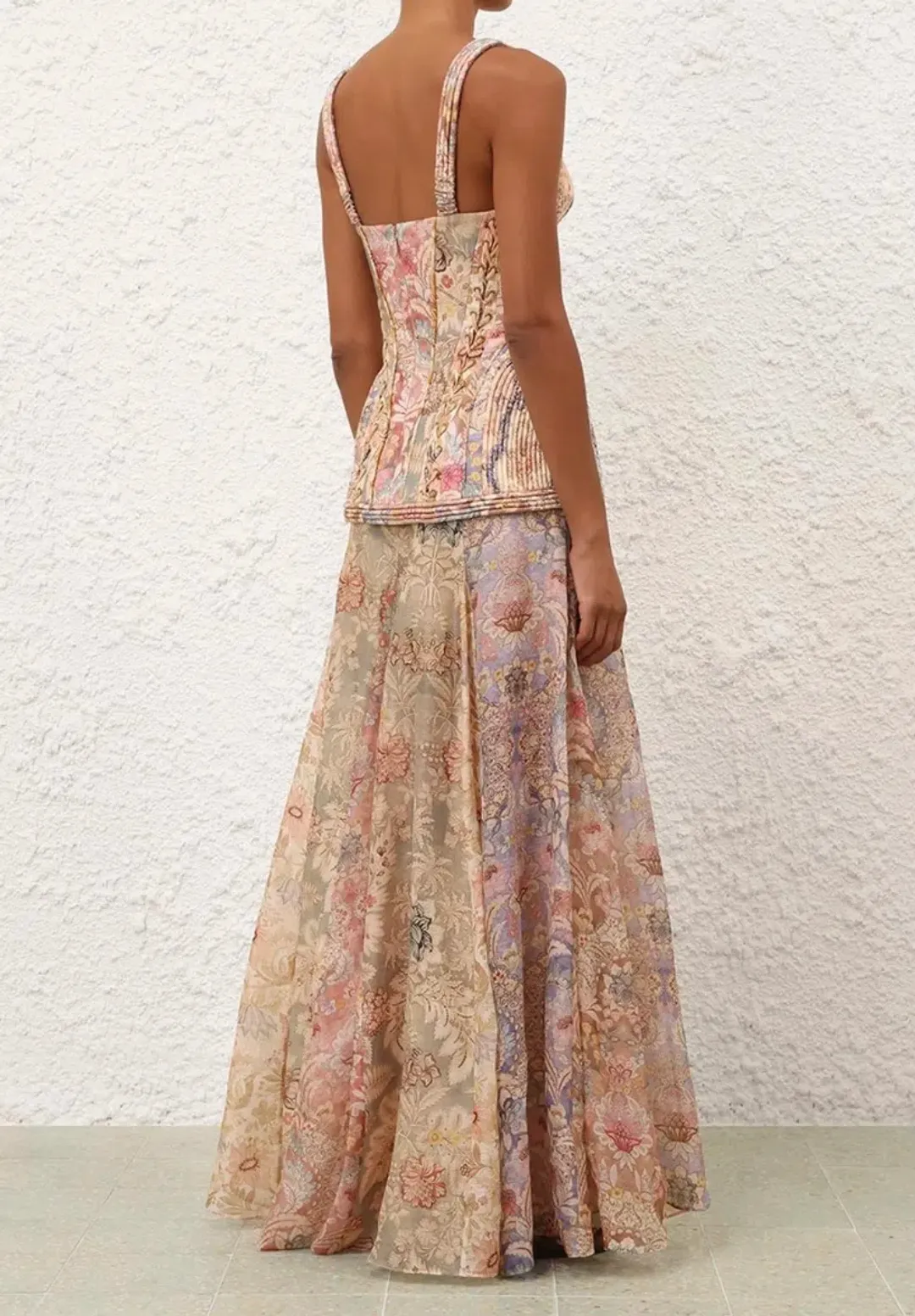 Zimmermann Rebellion Corded Maxi Dress Size 0/ AUS 8 for rent on The Volte - main image
