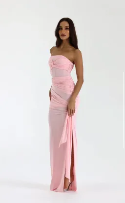 Natalie Rolt / Miranda Gown / Pink / Size 14 for rent on The Volte - image 2