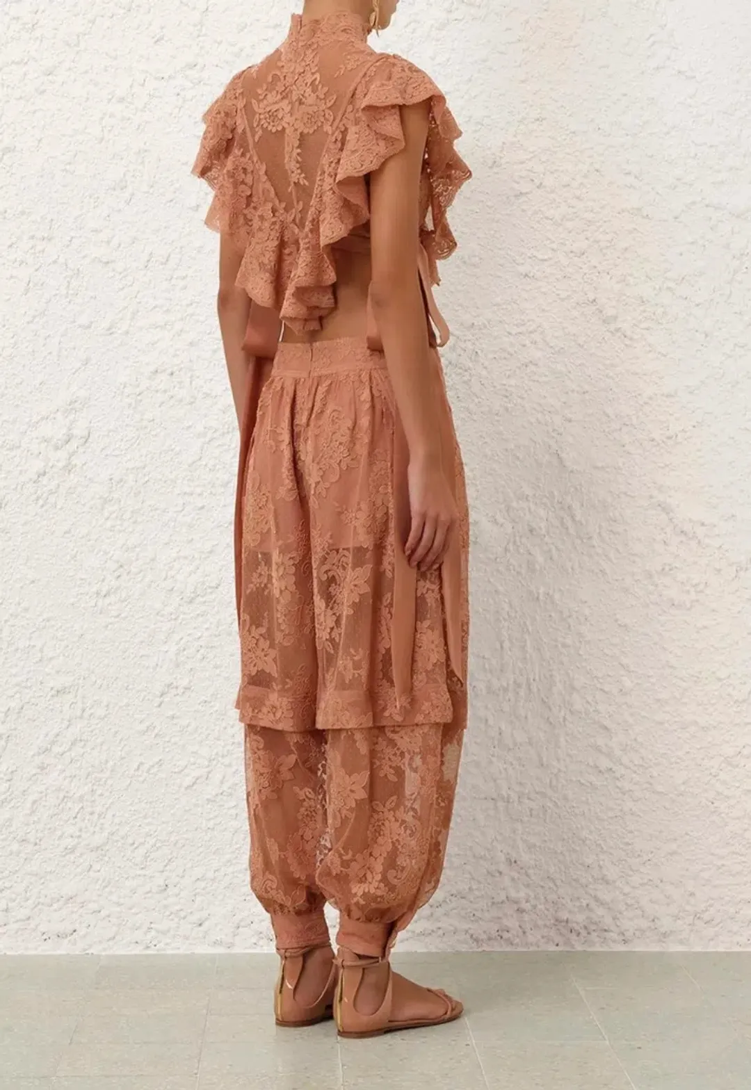 Zimmermann Luna Body Lace Size 1/ AUS 10 for rent on The Volte - main image