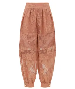 Zimmermann Luna Lace Harem Pants Size 1/ AUS 10 for rent on The Volte - image 3