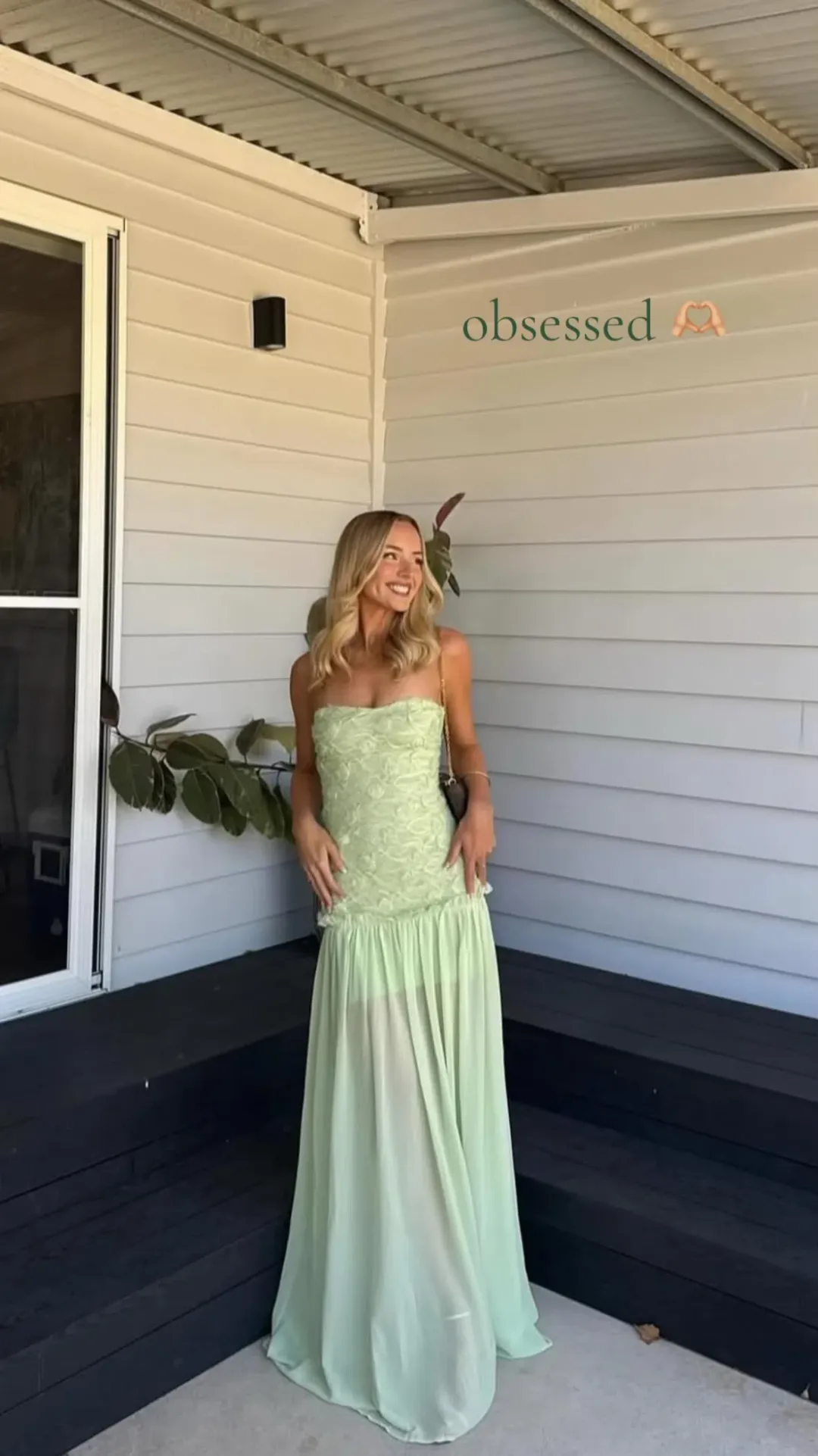 Jefre Sei Renata gown - Mint S for rent on The Volte - main image