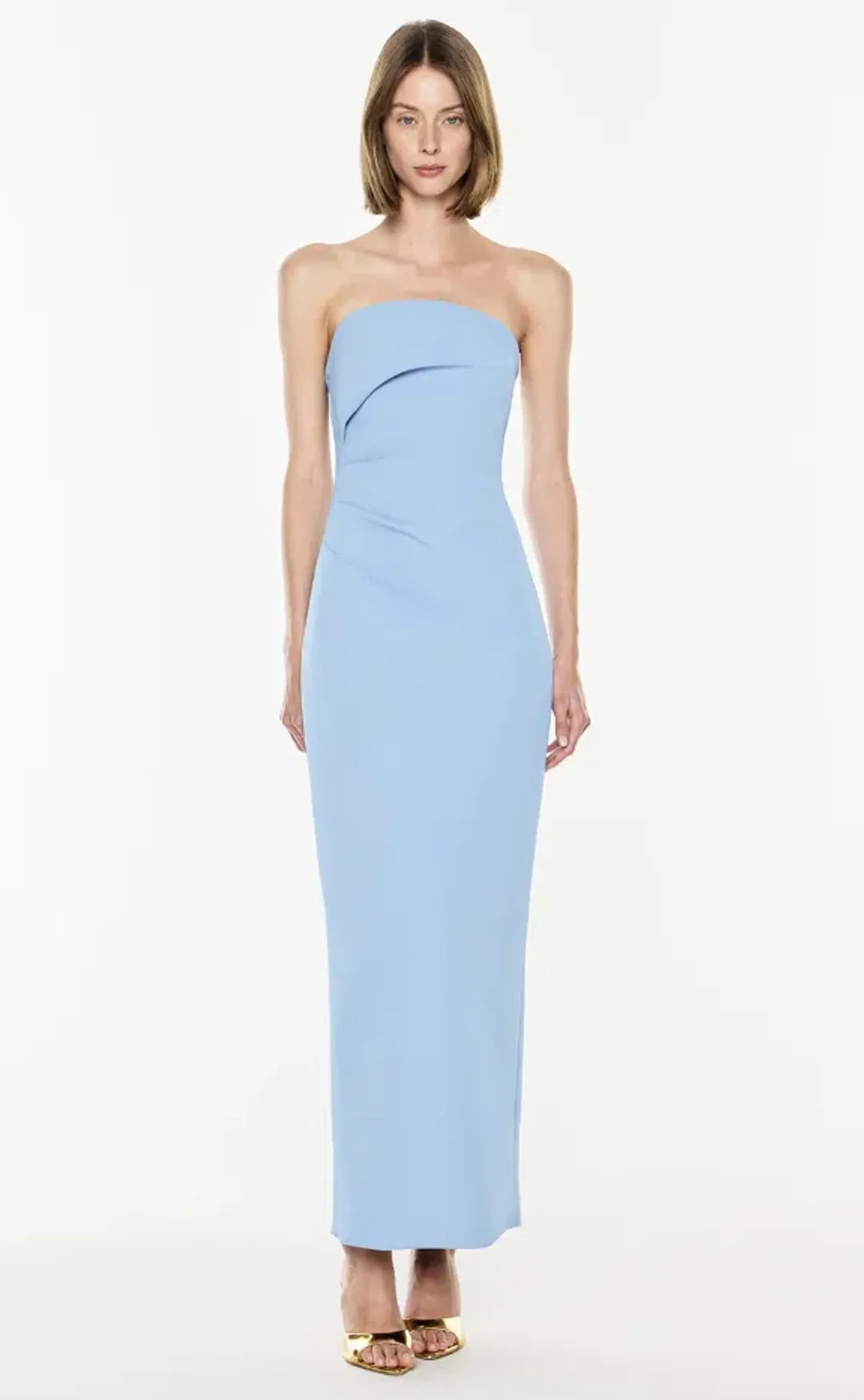 Manning Cartell Future Horizons Strapless Dress Sky Blue Size 8 for rent on The Volte - main image
