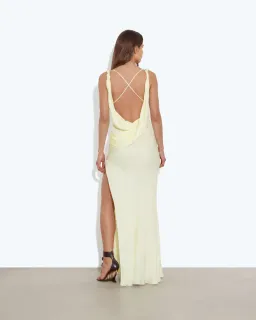 Rat & Boa NAVARRA DRESS YELLOW Size M for rent on The Volte - image 2