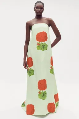 OROTON Posie Geranium Print Gown Size 14 AU for rent on The Volte - image 11