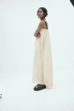 HARRIS TAPPER Bogart Dress Vanilla Silk 8 AU for rent on The Volte - image 14