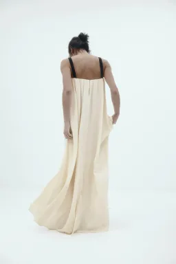 HARRIS TAPPER Bogart Dress Vanilla Silk 8 AU for rent on The Volte - image 5
