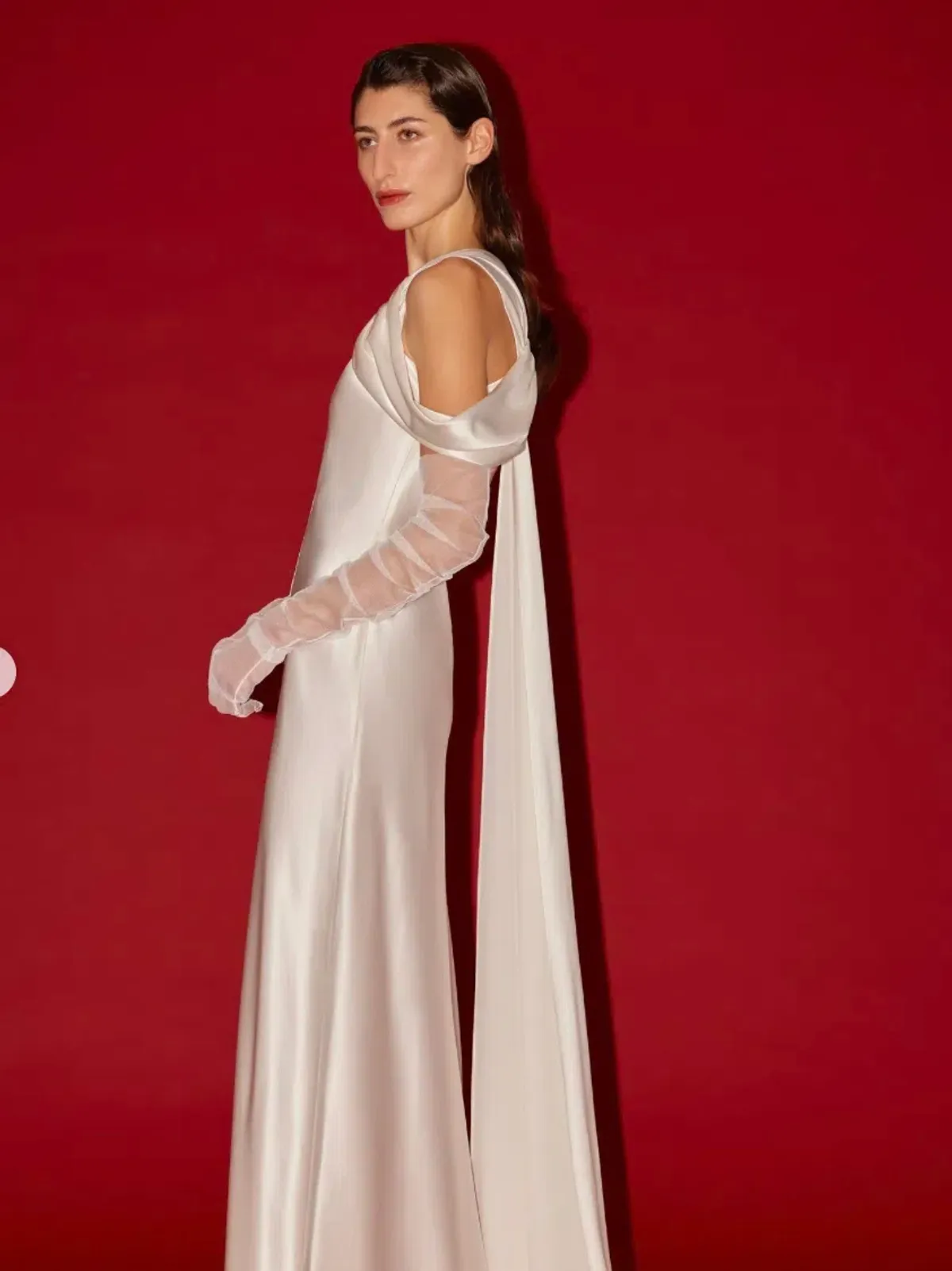 ACLER Ashbourne Gown Ivory Size 10 AU for rent on The Volte - main image