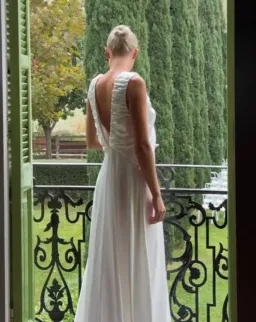 ACLER Patterson Gown Ivory 8 AU for rent on The Volte - image 5