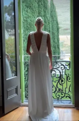 ACLER Patterson Gown Ivory 8 AU for rent on The Volte - image 4