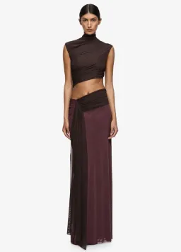 Bec and Bridge Conni Maxi in Dark Chocolate Size 6 for rent on The Volte - image 1
