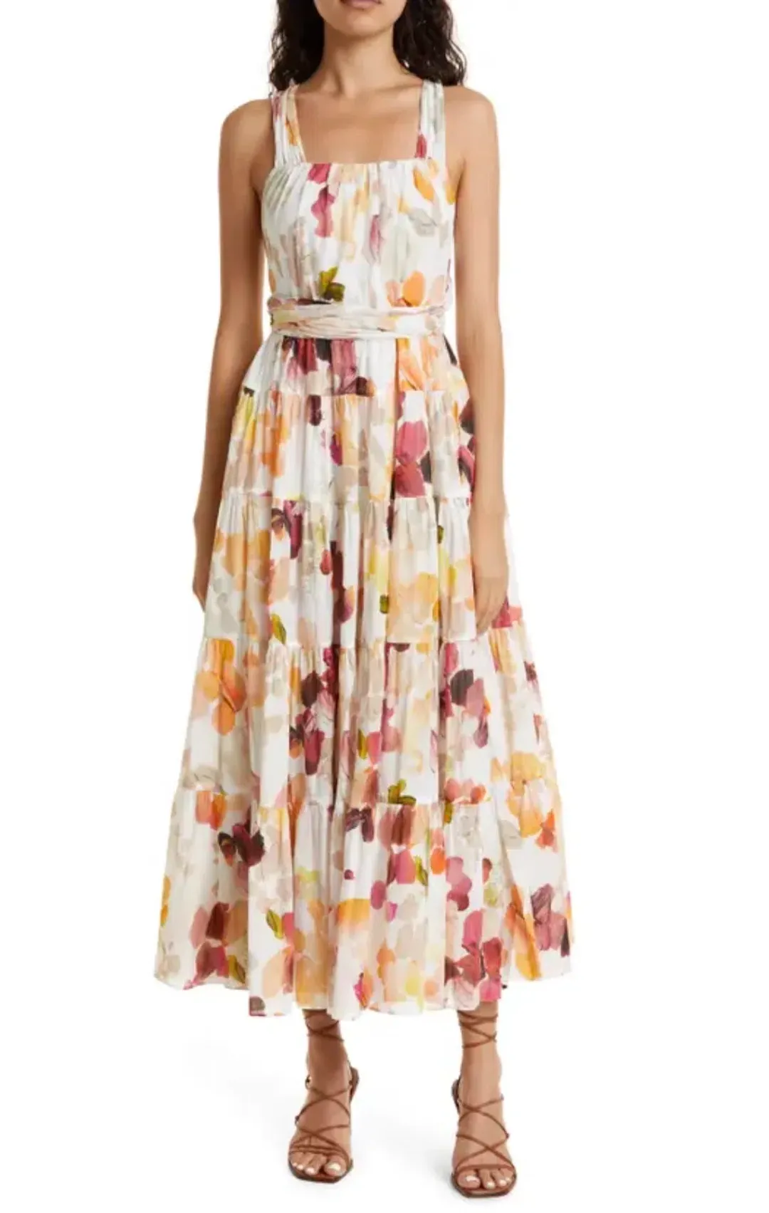 Aje Dassia Maxi Dress Size 16 for rent on The Volte - main image