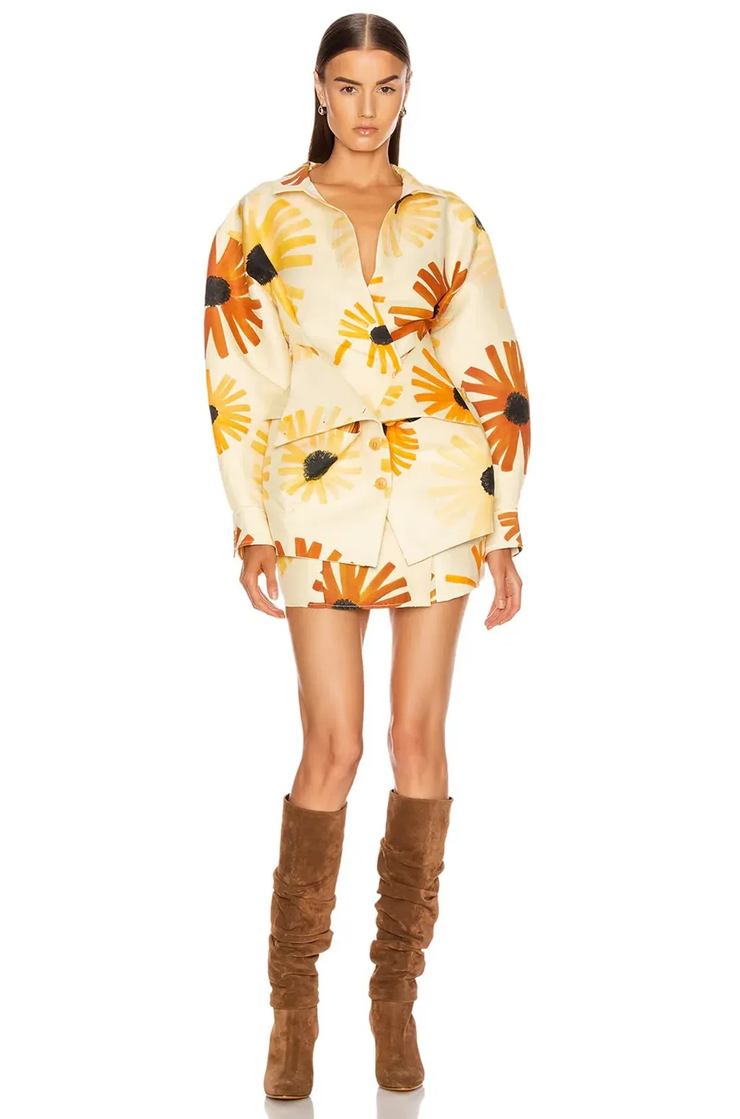 Jacquemus La Collectionneuse Yellow Dress Size 38 / AU 10 for rent on The Volte - main image