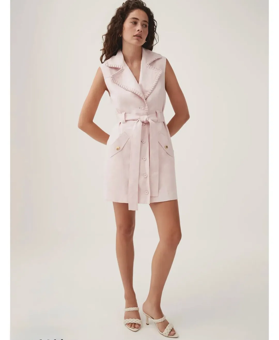 AJE ENCOMPASS UTILITY MINI DRESS Size 16 for rent on The Volte - main image