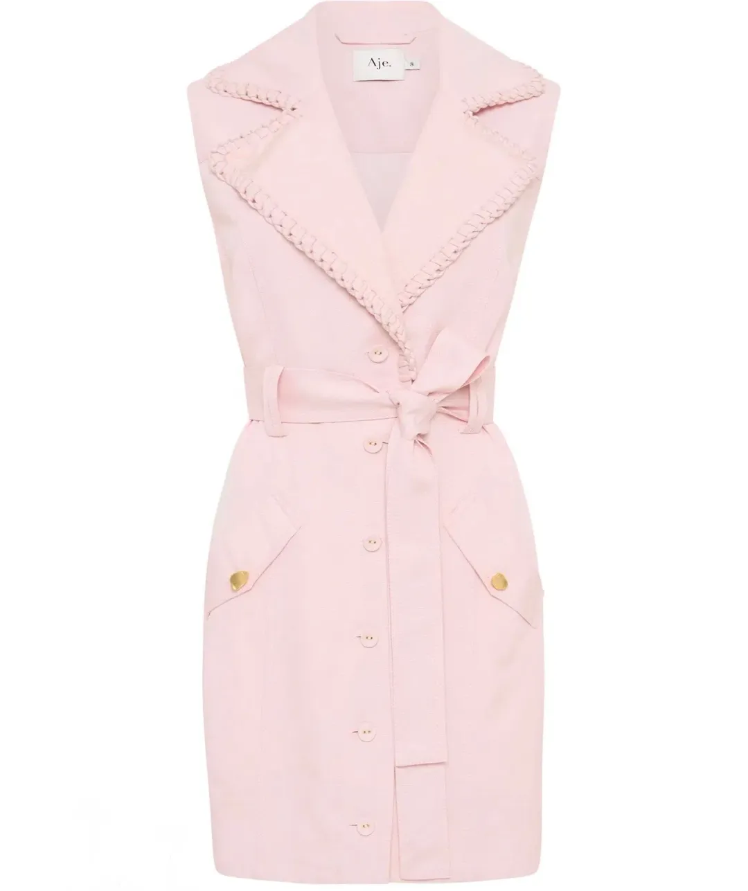AJE ENCOMPASS UTILITY MINI DRESS Size 16 for rent on The Volte - main image