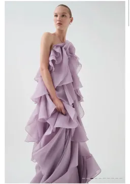 AJE PANDOREA LAYERED MAXI DRESS 16 for rent on The Volte - image 9