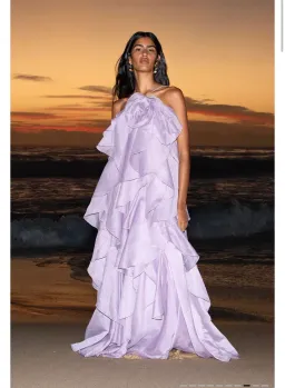 AJE PANDOREA LAYERED MAXI DRESS 16 for rent on The Volte - image 1